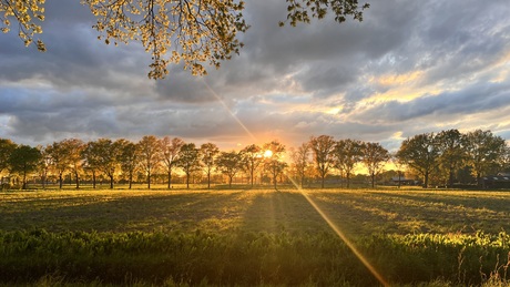 Zonsondergang Lierop