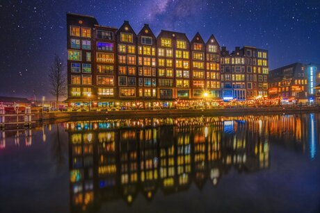 turfmarkt in kerstsfeer