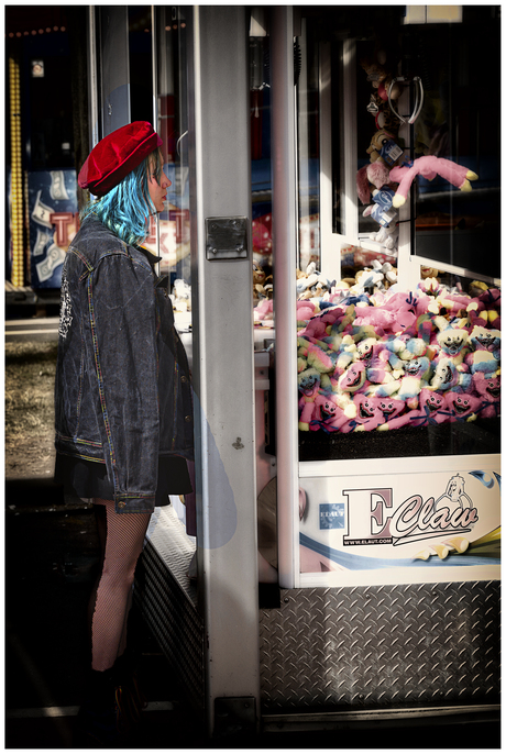 snoepkraam op de kermis