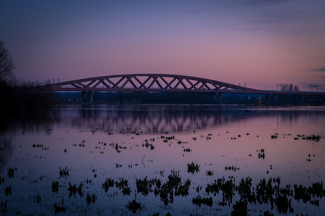 Spoorbrug over de IJssel