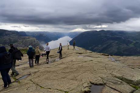 Uitzicht vanaf Preikestolen