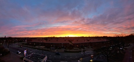 Panoramisch uitzicht vanaf Balkon 