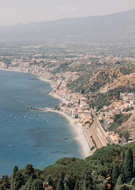 De kust van Sicilië