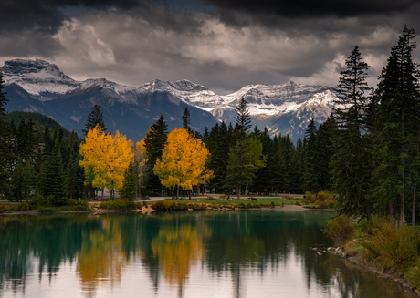 Herfst in de Rockey Mountains
