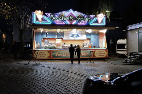 Kermis op troosteloze dag