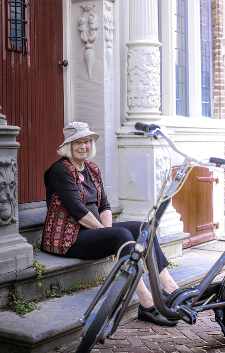 Tussen stop fietstocht   (zomer 2024)