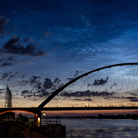 Structures of Noctilucent Clouds @ The Oversteeek Nijmegen