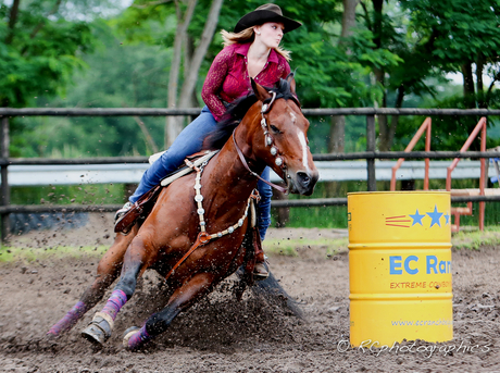 Barrel Race Action