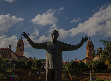 Mandela en de Union gebouwen