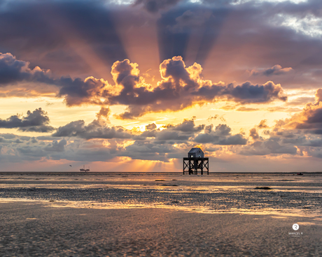 Sunrays Engelsmanplaat