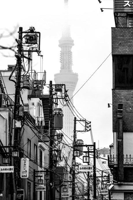 Mistige Tokio Skytree