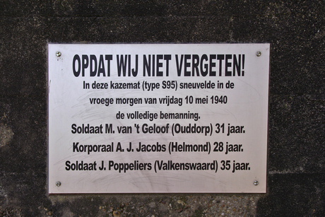 niet vergeten