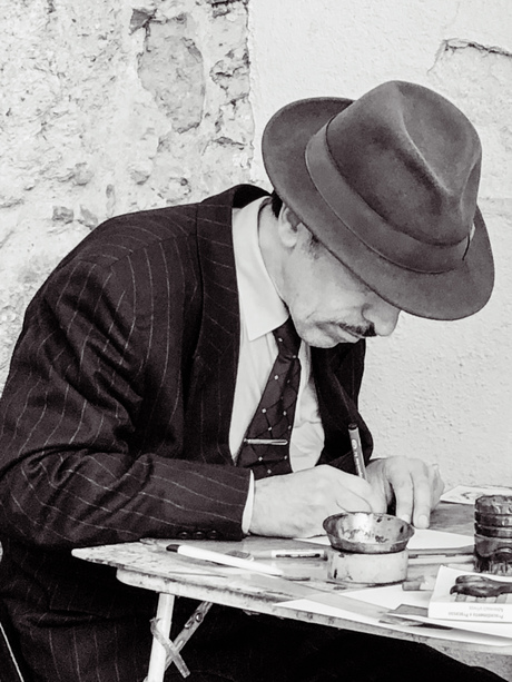Man at work