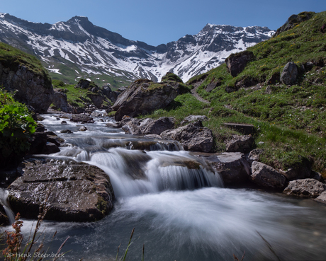 Smeltwater op Engstligenalp