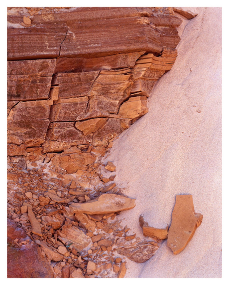 Rocks and dunes