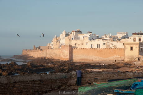 Zicht op Essaouira