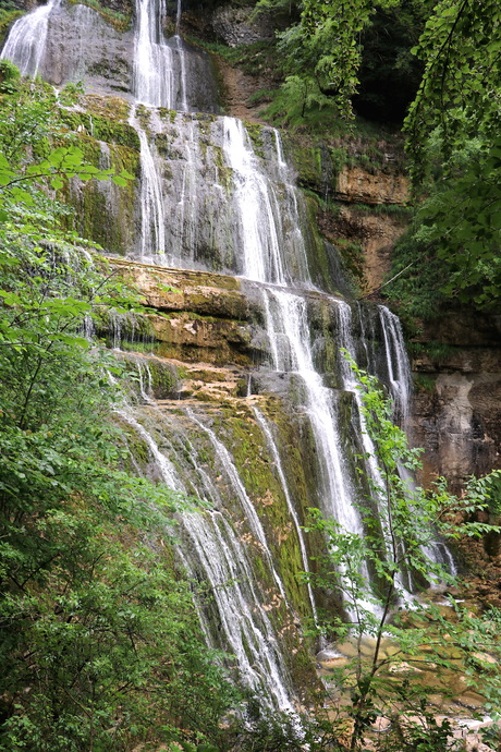 De Hérisson watervallen.