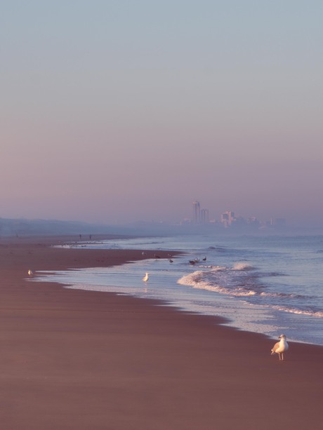 ochtend op t strand