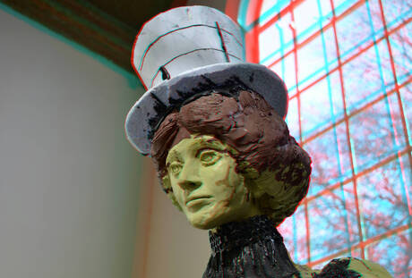 Queen of Coal by Folkert de Jong Kunstkerk Dordrecht 3D 