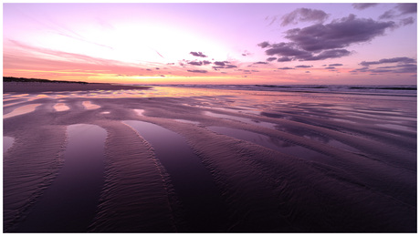 Zonsondergang Ameland - Nes