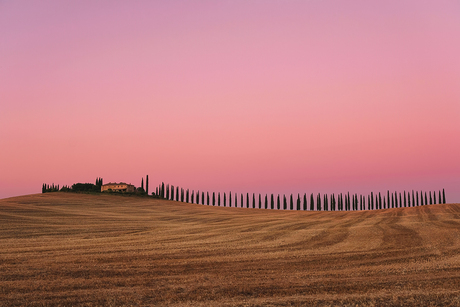 Sunset at Tuscany