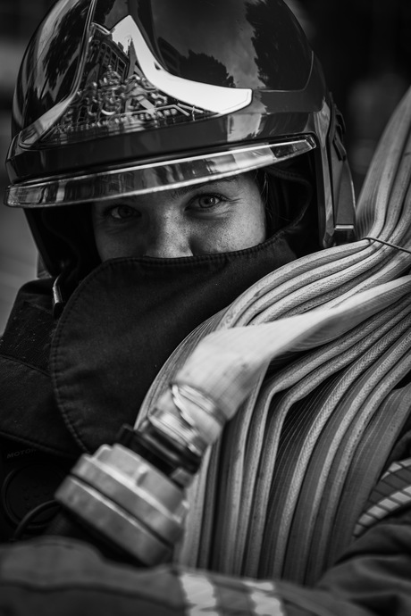 Female Firefighter