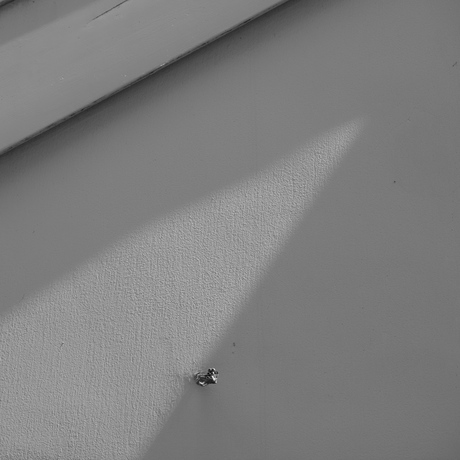 Schaduw op stucwerk