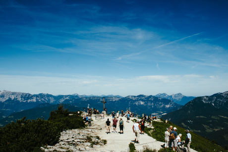 Drukte bij the eagles nest