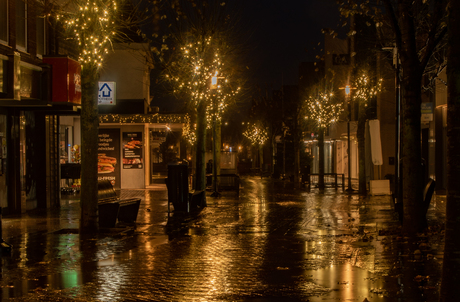 De rust keert weer na een drukke winkeldag