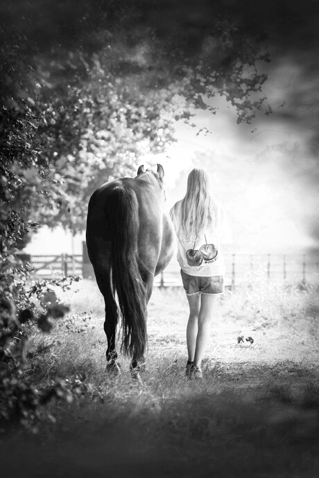 Rockstar en zijn ruiter