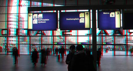 Stationshal Rotterdam-Centraal 3D