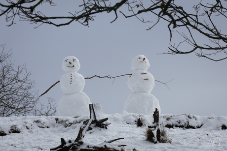 Samen genieten van hun korte tijd samen 