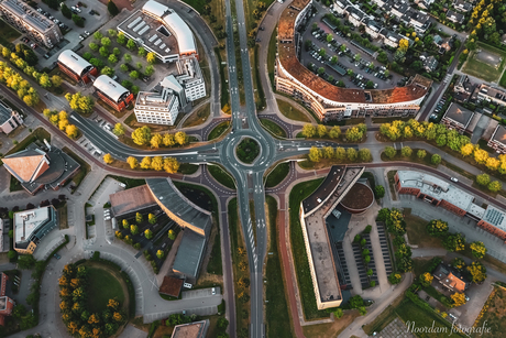 Luchtfoto Houten Molenzoom