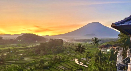 Ochtendgloren op Bali