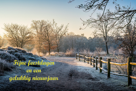 Fijne feestdagen 