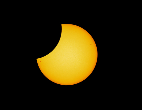 zonsverduistering - 25 oktober 2022