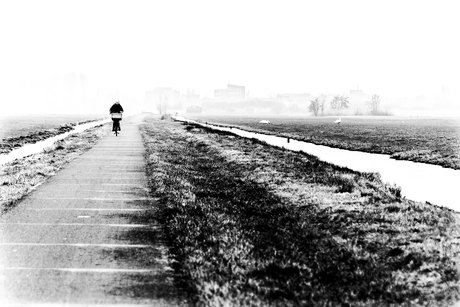 Over een boerenpaadje