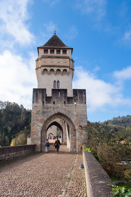 Toegangspoort van Pont de Valentré