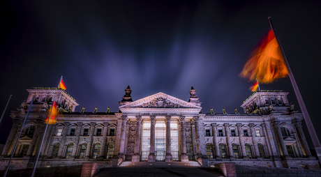 Reichstag verlicht 