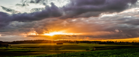 Sunset in Leefdaal