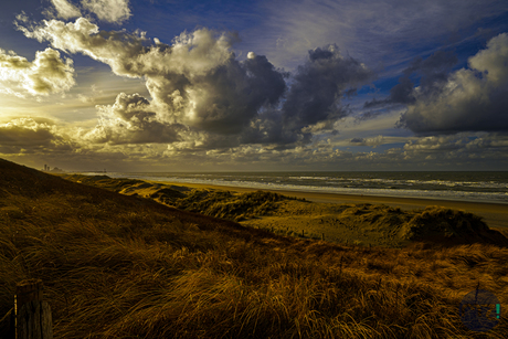 Wolkenluchten in Meijendel