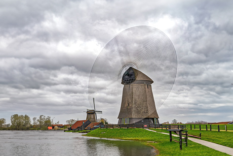 De wieken van de molen...