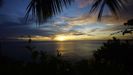 zonsondergang Curacao