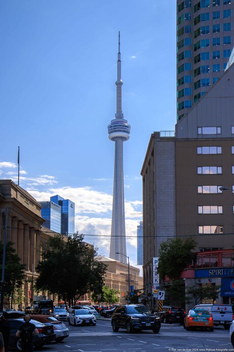 Uitzicht op de CN-Tower