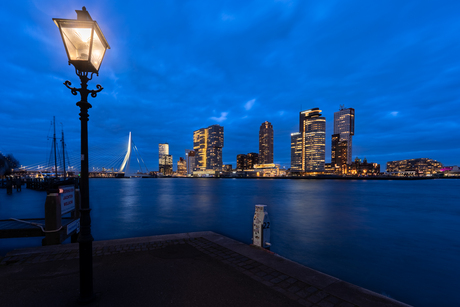 Waiting for a old friend at the blue harbor, Rotterdam, Netherlands