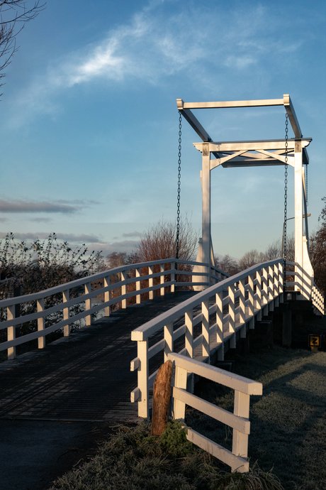 Bruggetje op de Langeraarse Plassen