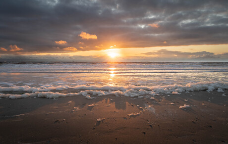 Zonsondergang Ameland