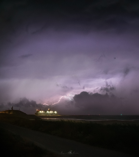 A Ferry Thundering Journey