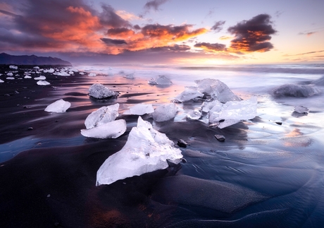 Diamond Beach sunrise 