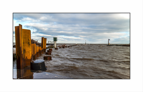 hoogwater IJsselmeer Edam